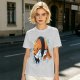 Olive T-Shirt With Cute Clownfish Sushi Graphic Print
