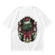 Olive T-shirt with Christmas Night Fury Dragon Festive Print