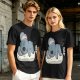 Olive T-Shirt with Sleeping Koala Nap Graphic