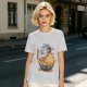 Howl's Moving Castle Calcifer Ramen Graphic T-Shirt