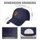 Black baseball cap with 'A World Without Hops Is Unbeerable' beer graphic