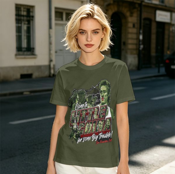 Little China Big Trouble Graphic Tee for Movie Fans