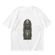 Olive Graphic T-Shirt With Cult Occult Art Print