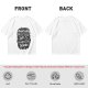 Olive T-Shirt With Funny Manifesting Snacks Success Quote Print