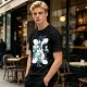 Hunter x Hunter Chibi Characters Graphic Olive T-Shirt
