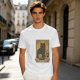 Olive T-Shirt With Black Cat Tarot Card Art That Says You Are Full Of Magic