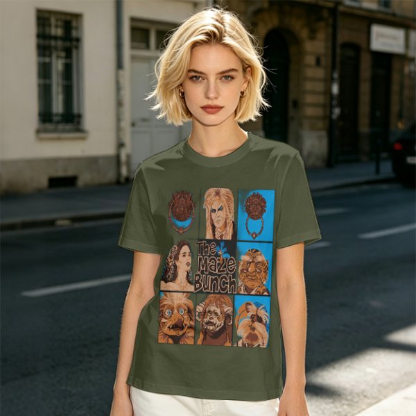 The Maze Bunch Labyrinth Character Graphic T-Shirt
