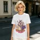 Olive Graphic T-Shirt With Raccoon Opossum Skunk 'GOALS' Print