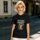 Invisible Social Shield Hedgehog Graphic T-Shirt