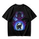 Olive T-Shirt Featuring Galactus Holding Silhouetted Superheroes