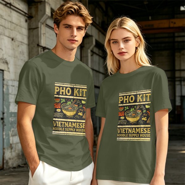 Pho Kit Vietnamese Noodle Supply House Graphic T-Shirt