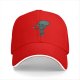 Black Baseball Cap With Alien Holding Drink Graphic