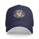 Black Baseball Cap With Certified Cute And Cuddly Penguin Graphic