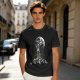 Olive T-Shirt With Dark Grim Reaper And Skull Pile Graphic