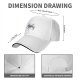 Black Baseball Cap With Space Squad Astronaut Graphic Design