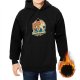 Black hoodie with Sokka 'I'm a Heartbender' Avatar: The Last Airbender print