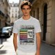 Raised by Television Corrupted by Memes Retro Graphic T-Shirt