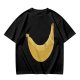 Olive Green T-Shirt With Large Banana Peel Graphic Print