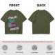 Olive T-Shirt with Fresh Beets DJ Graphic Print