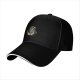 Black baseball cap with Darth Vader smoking cigar graphic