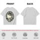 Olive t-shirt with coffee themed 'the solution for everything' print