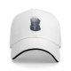 Black Baseball Cap With Galaxy Dice Print For Tabletop Gaming Fans