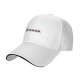 Black baseball cap with cute sea creature graphic design