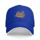 Black baseball cap with cookie monster and cookie jar graphic