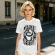 Give Me Coffee Or Death Skull Coffee Cup Graphic T-Shirt