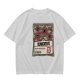 Olive Green T-Shirt With Demogorgon Vegetable Packet Print