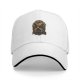 Black Baseball Cap With Mystical Praying Figure Art Print