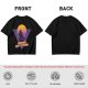 Olive green retro sunset graphic t-shirt with Hero of Time print