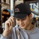 Black baseball cap with Dracarys dragon logo design