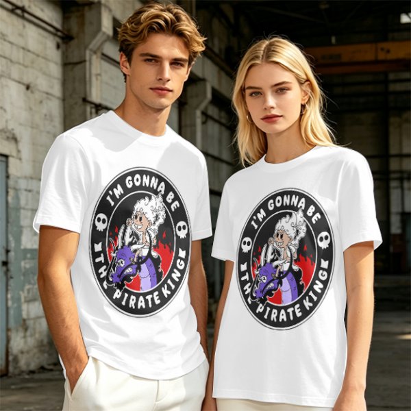 I'm Gonna Be The Pirate King Anime Graphic T-Shirt