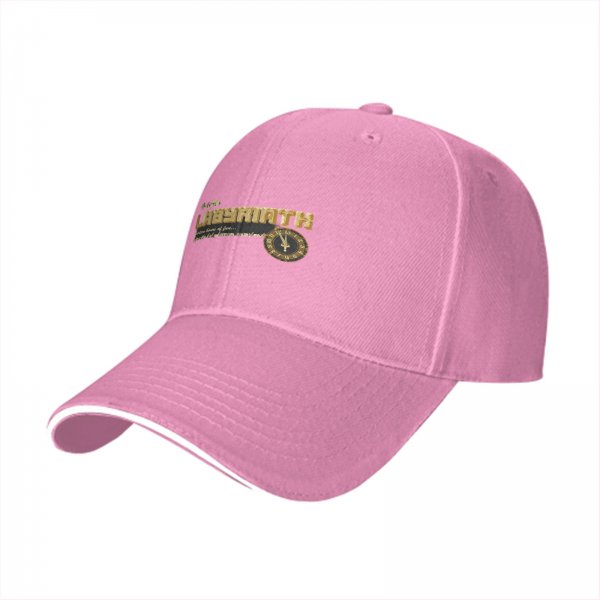 Visit the Labyrinth Themed Black Baseball Cap