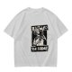 Olive T-Shirt With Skeleton Banjo Player Graphic
