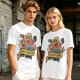 Playa de los Muertos Beach Club Skeleton Margarita T-Shirt