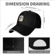 Black Baseball Cap with Herb Ertlinger's Fruit Wines Logo