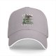 Black Baseball Cap With 'Death By Coffee' Skeleton Graphic