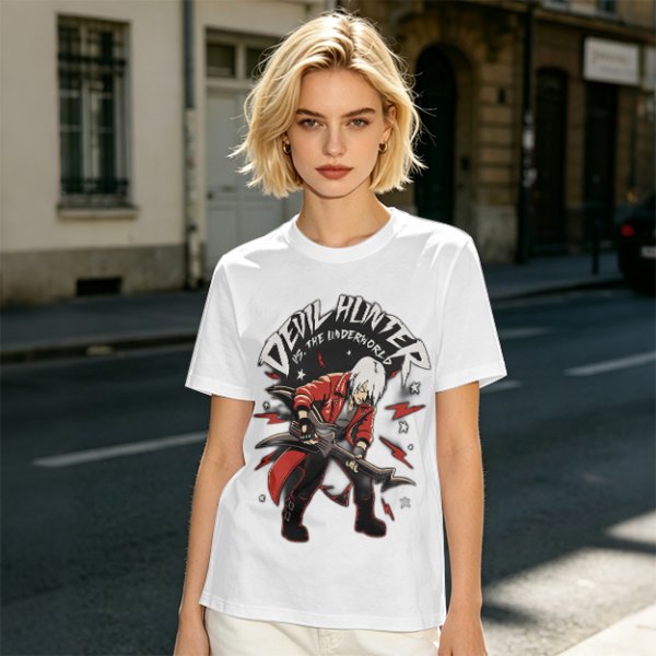 Devil Hunter vs The Underworld Graphic T-Shirt