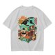 Strong Coffee Club Crow Espresso Machine T-Shirt Art