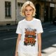 Olive t-shirt with 'Mornings are for coffee & contemplation' print