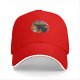 Black Baseball Cap With Goat Coffee Logo Design