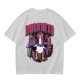 Olive Graphic T-Shirt Featuring Duckneto Superhero Duck Art