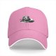 Black Baseball Cap With Cute Panda Eating Ramen Graphic