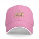 Black baseball cap with burritos crossing Abbey Road graphic