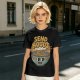 Olive Green T-Shirt With Retro Send Noods Ramen Bowl Graphic