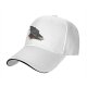 Black Baseball Cap With Wizard Owl Art Print