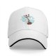Black Baseball Cap With Appa From Avatar The Last Airbender Cloud Print