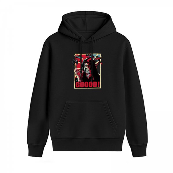Star Wars Emperor Palpatine Goood Graphic Black Hoodie